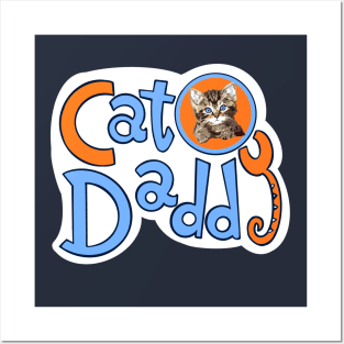 Tabby Cat Daddy Posters and Art